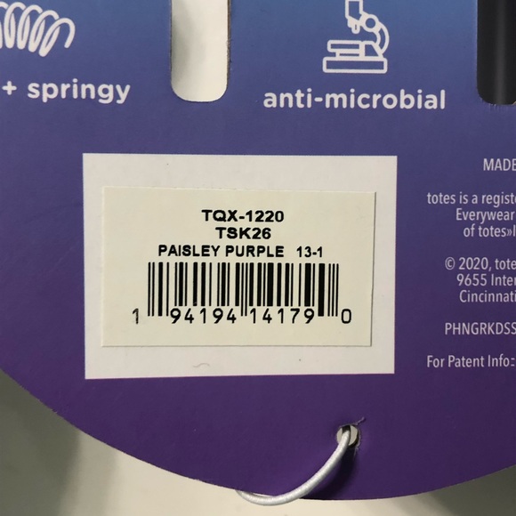 NWT Little Girls 13/1 Purple Totes Sol Bounce Clogs Shoes - Picture 9 of 9